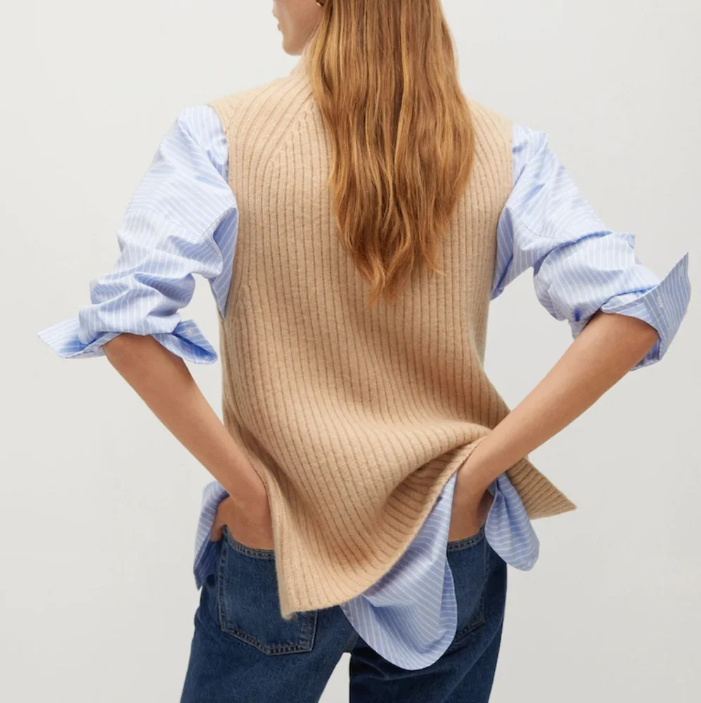 🔥Last 1🔥MANGO Slit Vest - Picture 5 of 6